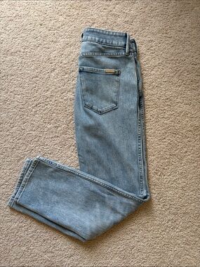 White House Black Market Light Blue Straight-Leg Jeans